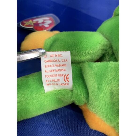 Ty Beanie Babies Frog Bundle (2pcs) Legs And Smoochy - Picture 8 of 13